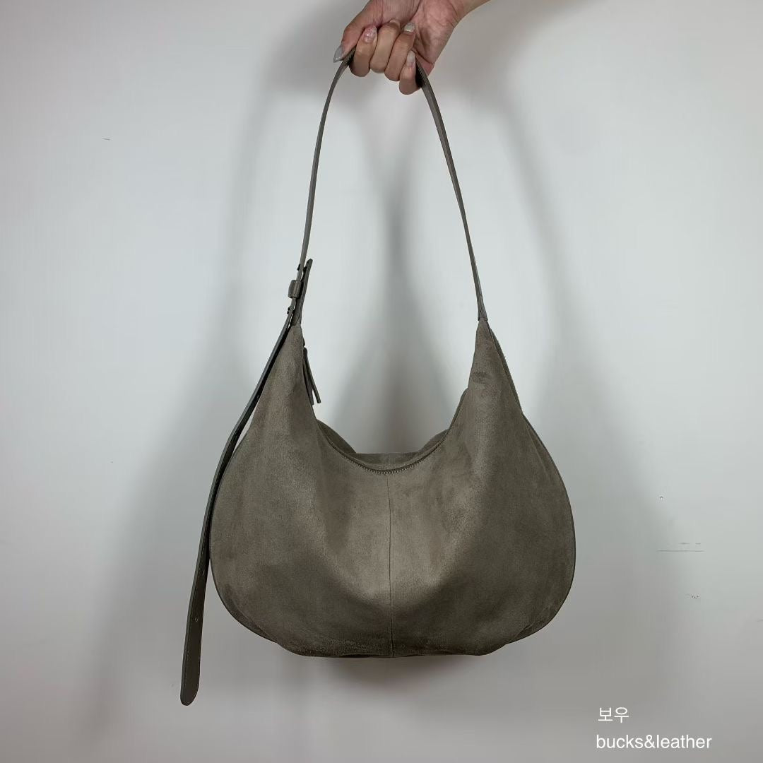 Bucks & Leather Large Dumpling bag