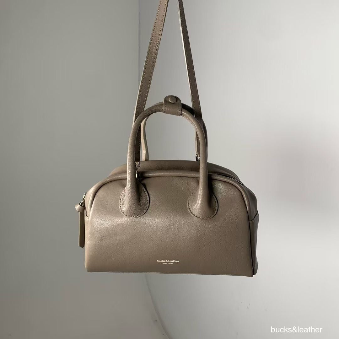 Bucks & Leather Bowling Bag