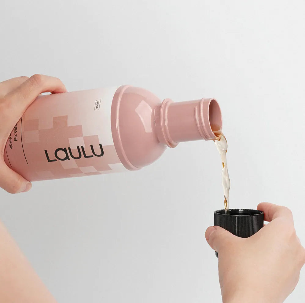 LAULU | Alcohol-Free Mouthwash (11 mL × 30 Sachets / Box, 600mll/ bottle) Made in Korea