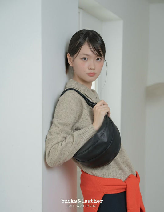 Bucks & Leather Dumpling Bag Mini