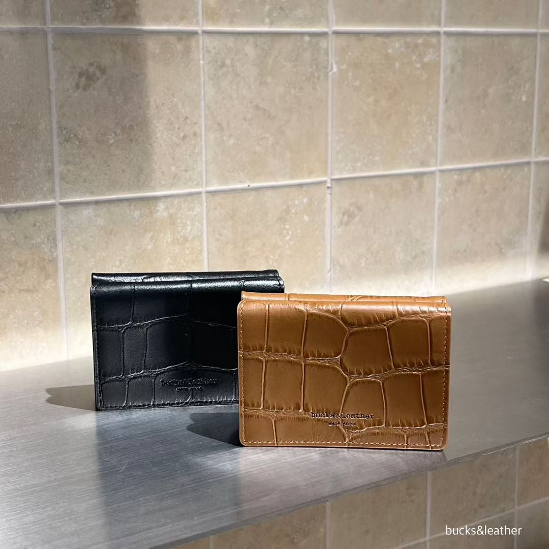 Bucks & Leather Classic 3-layers wallet