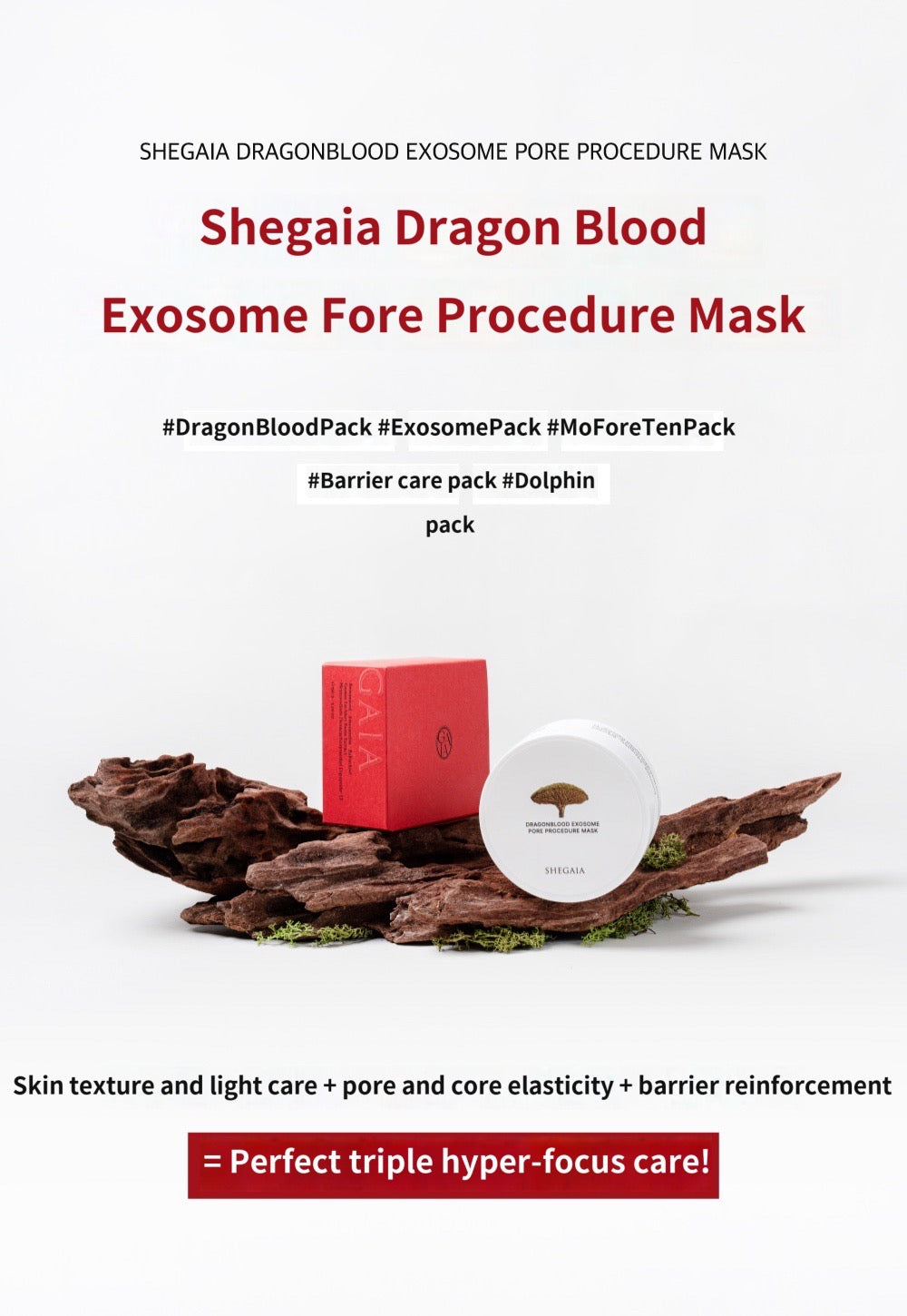 Shegaia Dragonblood Exosome Pore Procedure Mask （150g）