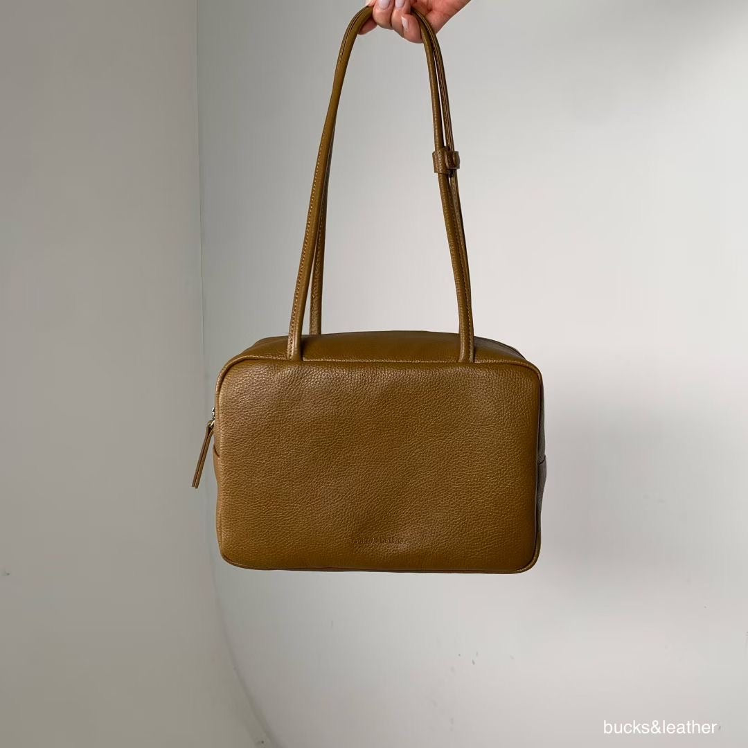 Bucks & Leather Square Bowling bag