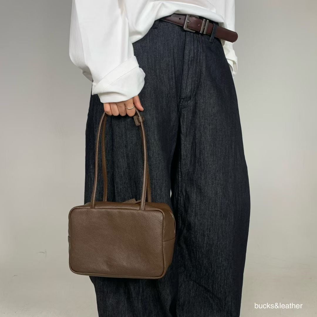 Bucks & Leather Square Bowling bag