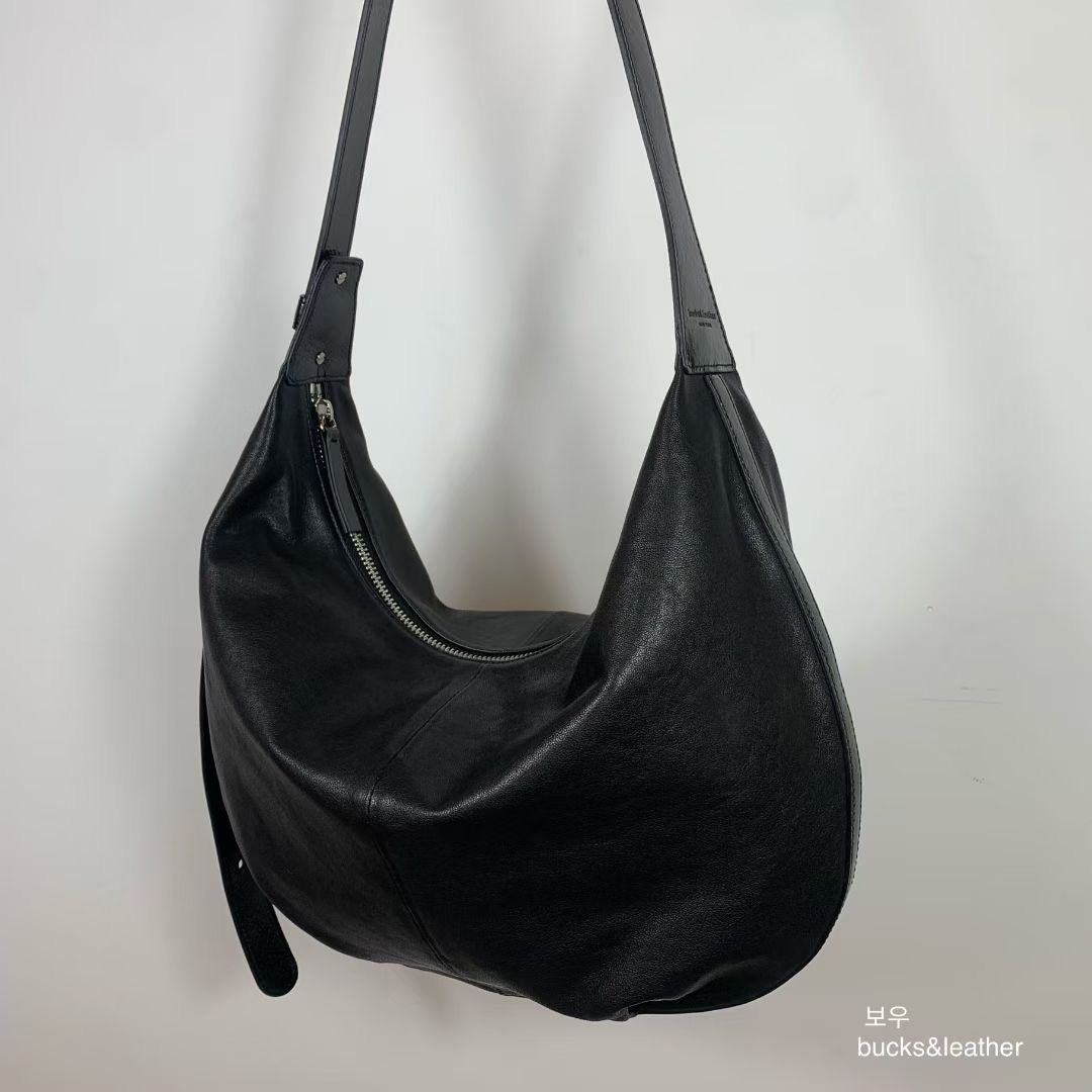 Bucks & Leather Large Dumpling bag