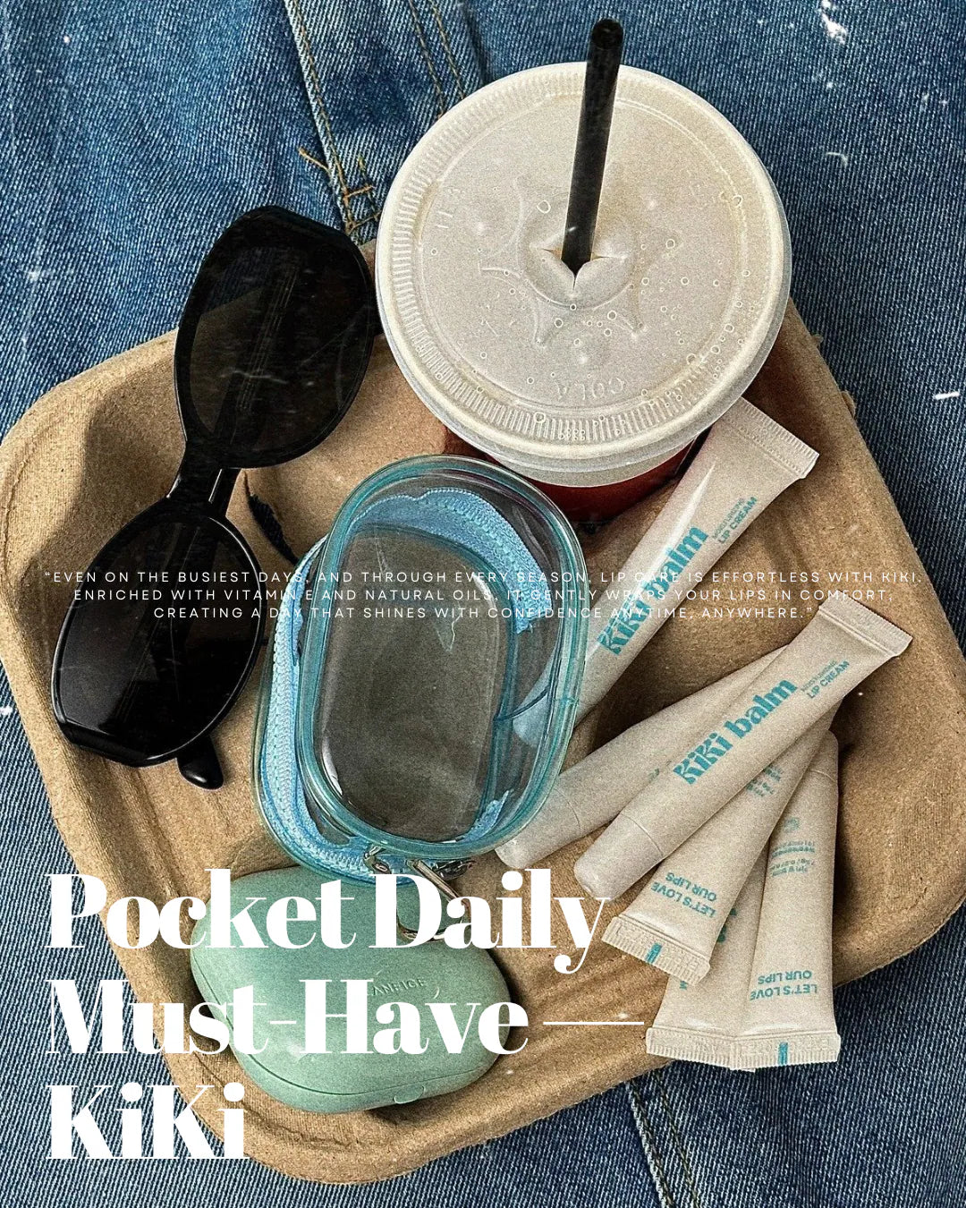 KIKI Lip balm[1+1]
