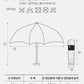 White Sands｜Oleta 650 UV 99.99% Protection One touch Sun & Rain Umbrella(4colors)