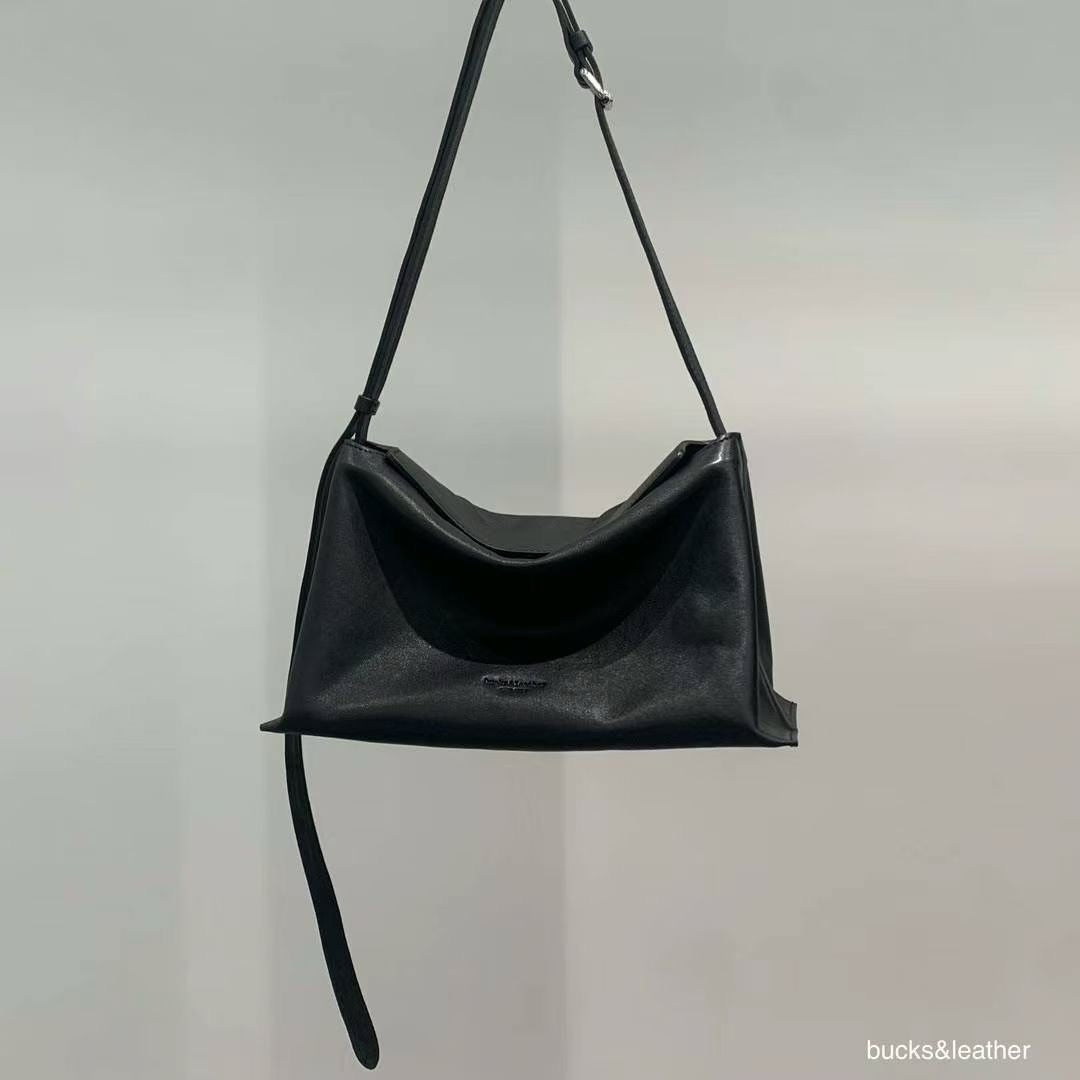 Bucks & Leather Pillow Bag