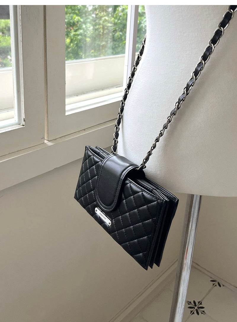 Amour ｜Made in Korea ｜菱格銀包 Quilting Card Wallet