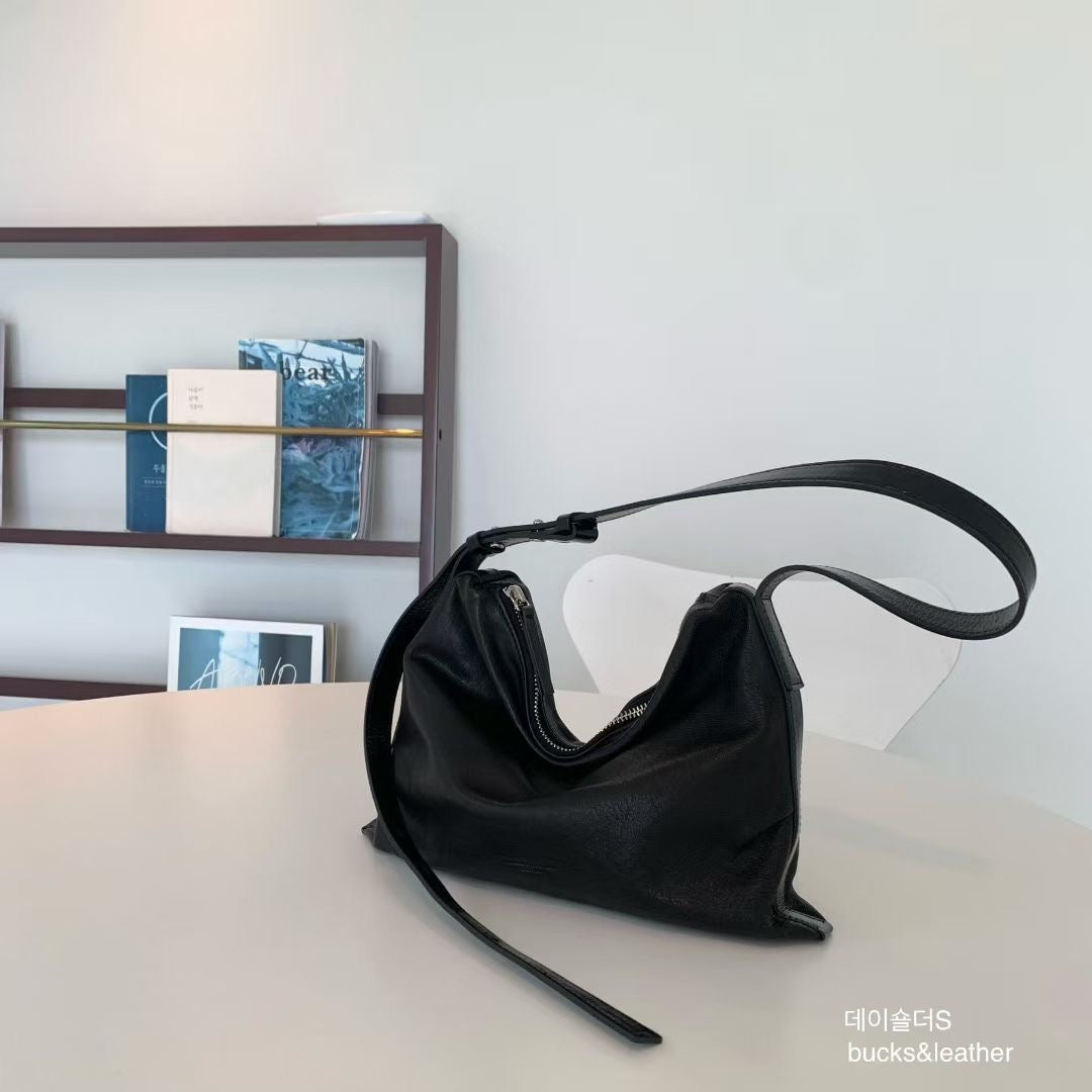 Bucks & Leather Causal-chic Shoulder & Crossbody Bag - Small