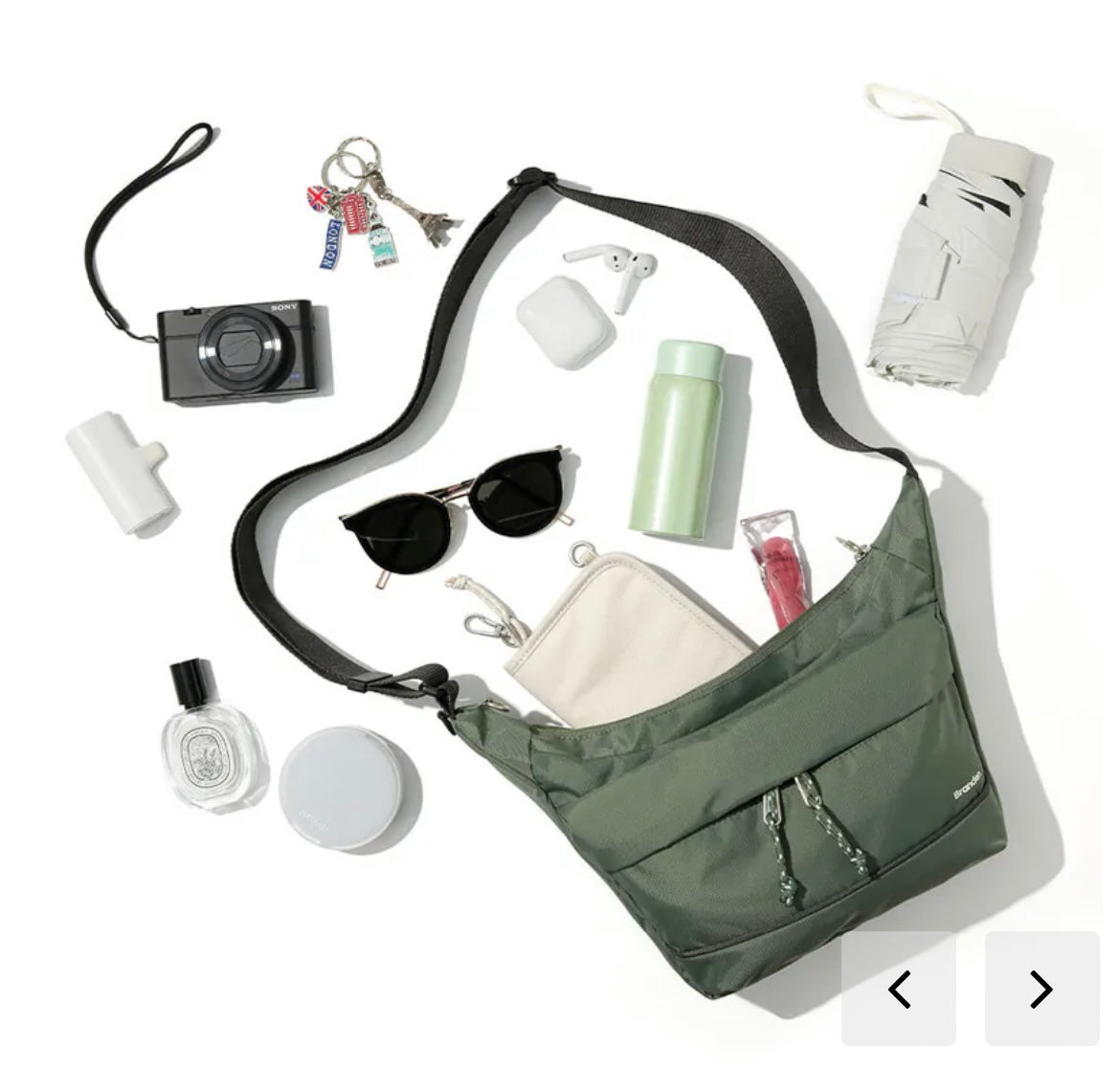 [Branden Safe] Cross Bag Mini | 隨身防盜斜孭袋 Mini