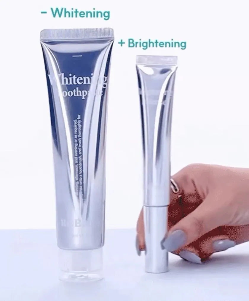 Re:Brush｜亮白光澤牙膏套裝 Whitening toothpaste set (80g + 40g)