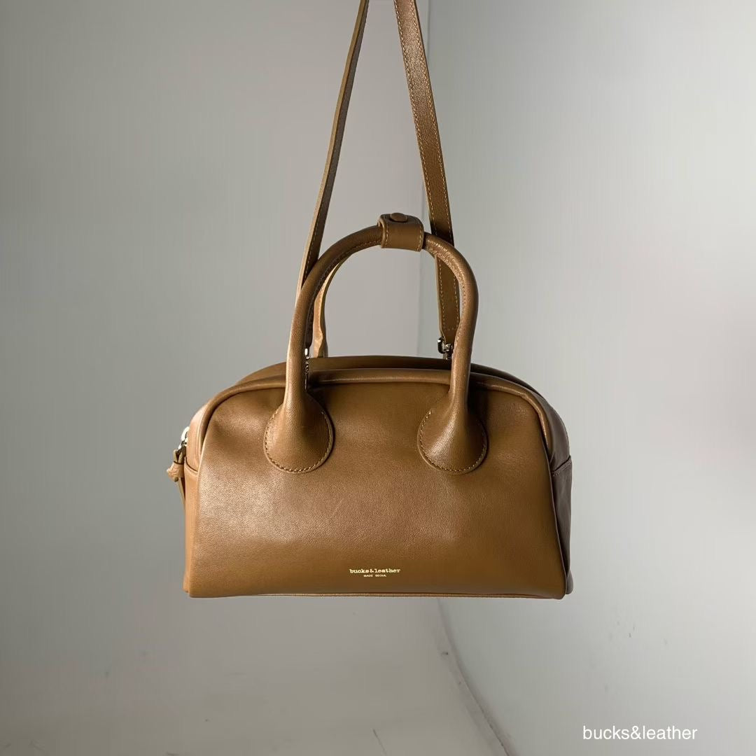 Bucks & Leather Bowling Bag
