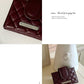 Amour ｜Made in Korea ｜菱格銀包 Quilting Card Wallet