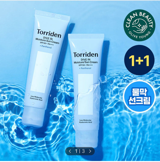 Torriden Dive in Moisture Sun Cream 60ml 1+1