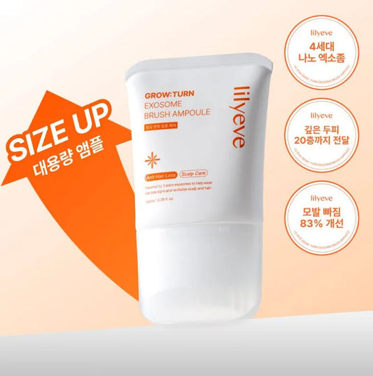 lilyeve Grow Turn Exosome Brush Ampoule Set (130ml + 30ml)