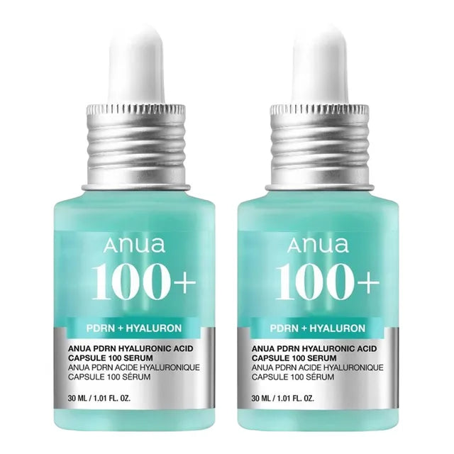 Anua - PDRN Hyaluronic Acid Capsule 100 Serum Bundle Set  (30ml + 30ml)