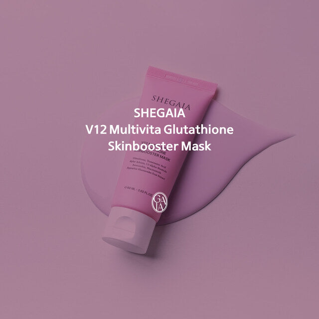 Shegaia V12 Multivita Gluatgione Skinbooster Mask (60ml)