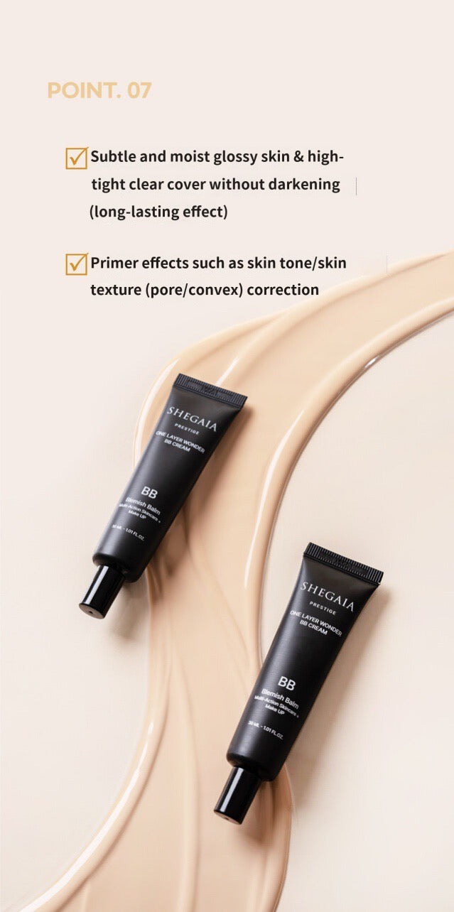 Shegaia Prestige One Layer Wonder BB Cream