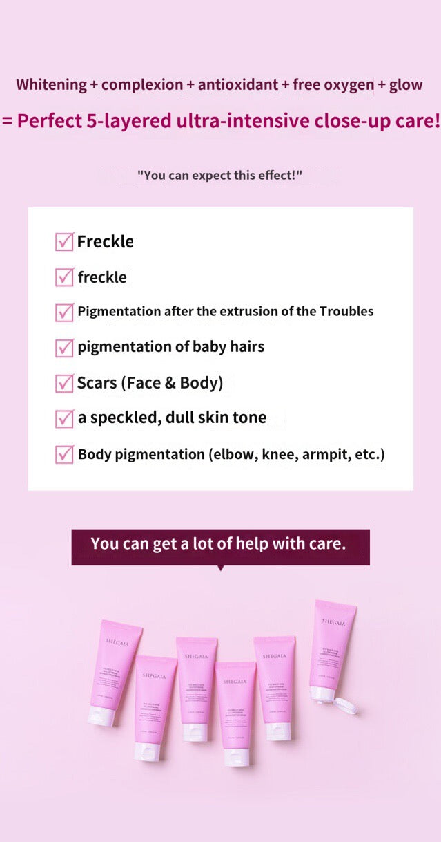 Shegaia V12 Multivita Gluatgione Skinbooster Mask (60ml)